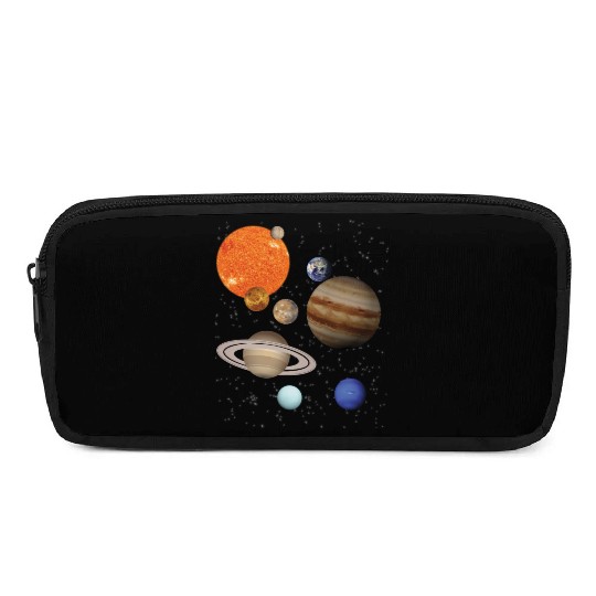 realistic Solar System planet Outer Space Explorer Pencil Cases