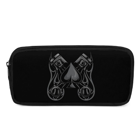Poker and Hotrod - Cool Poker Art Hot Rod Pencil Cases