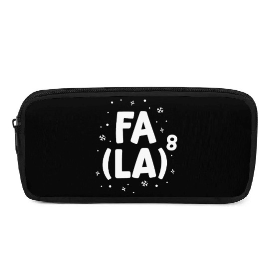 Fa La La Math Teacher Christmas Pencil Cases Gift Idea