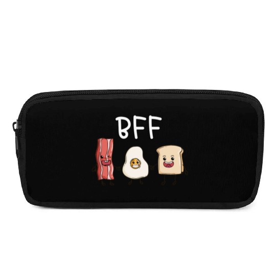 Fried egg bacon and toast best friends forever Pencil Cases