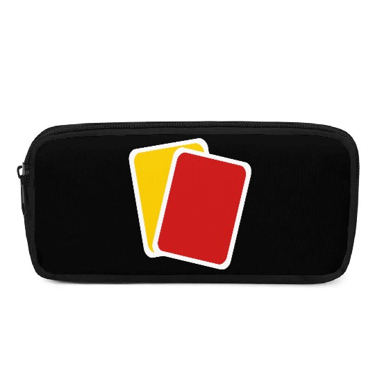 Red yellow card Pencil Cases