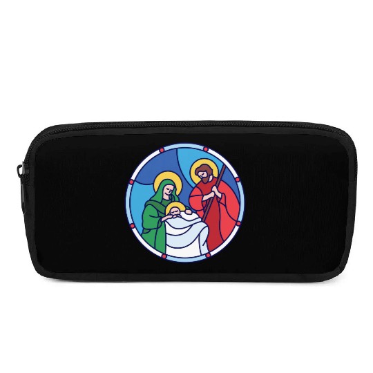 Josef Maria Jesus Jesus birth Bethlehem Christmas Pencil Cases