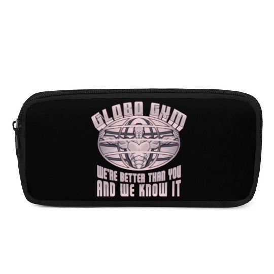 globo gym costume Pencil Cases