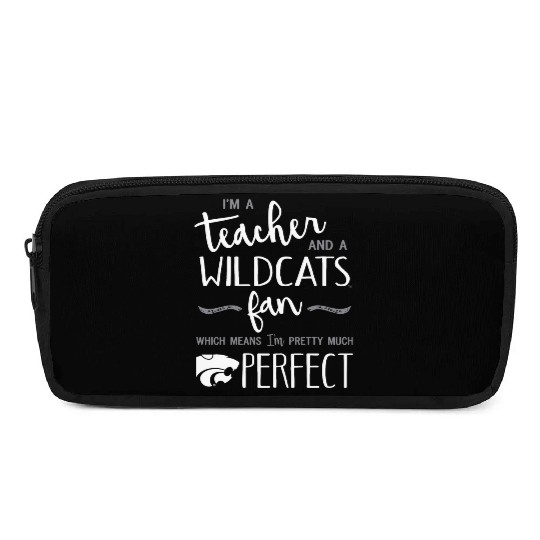 I Am A Teacher And A Wildcats Fan Which Means I Am Pencil Cases