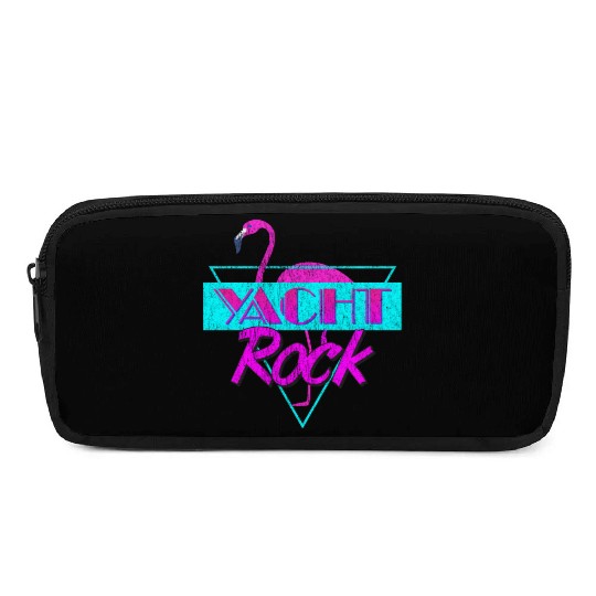 Yacht Rock Retro Flamingo Pencil Cases