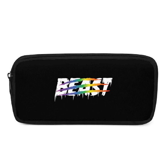 Matching Lesbian Couple Beauty & Beast Part1 Pencil Cases