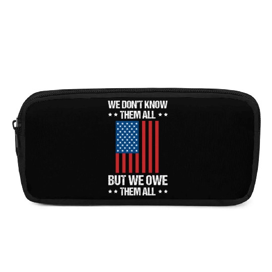 Memorial Day Veterans Day USA U.S. Army America Mi Pencil Cases