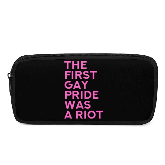 The first gay pride was a riot - Gay Pride LGBT Pencil Cases