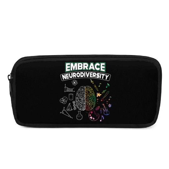 Embrace Neurodiversity Brain Voice Pencil Cases