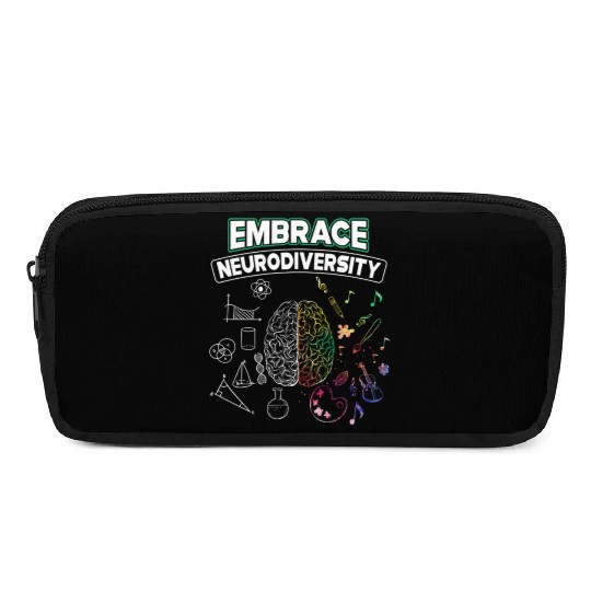 Embrace Neurodiversity Brain Voice Pencil Cases