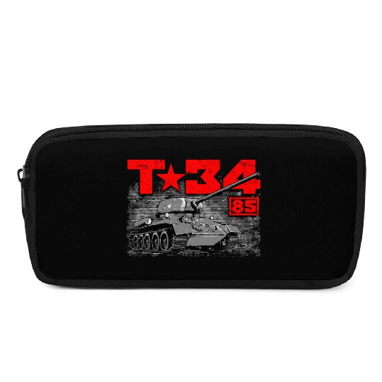 T-34-85 Soviet medium tank Pencil Cases
