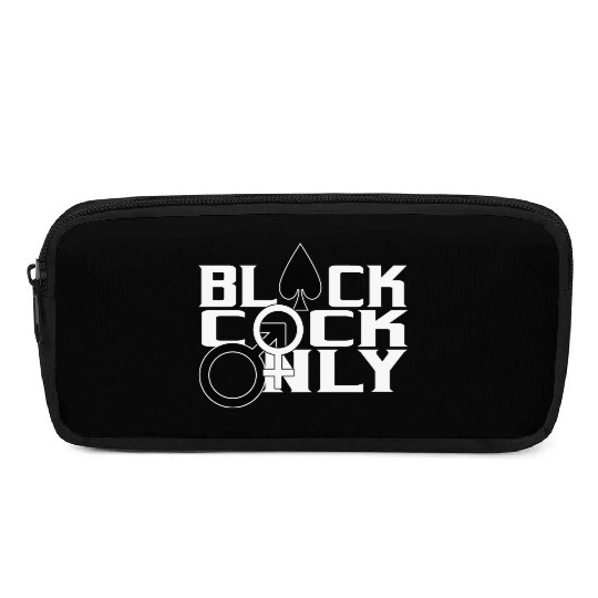 Black Cock Only BBC Cuckold Hotwife Alpha Beta Pencil Cases