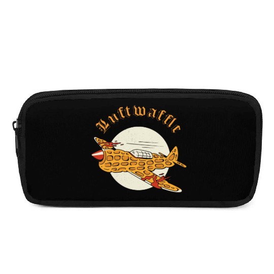 Luftwaffle Waffle Military Aircraft Pilot Pencil Cases