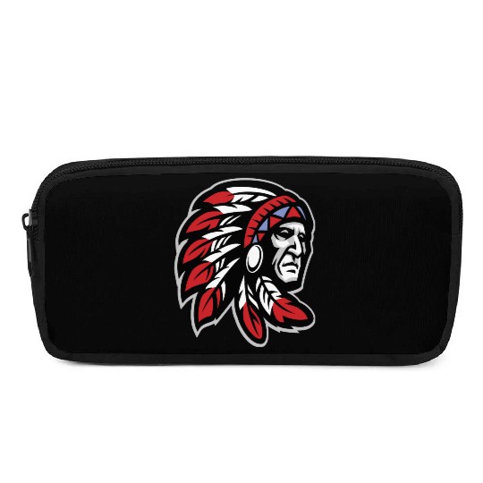 Native American Indian Headdress Pencil Cases