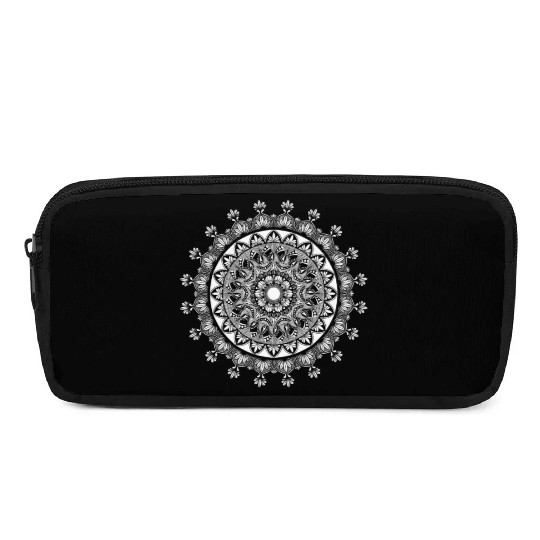 Buddhism yoga mandala with ornaments present Pencil Cases