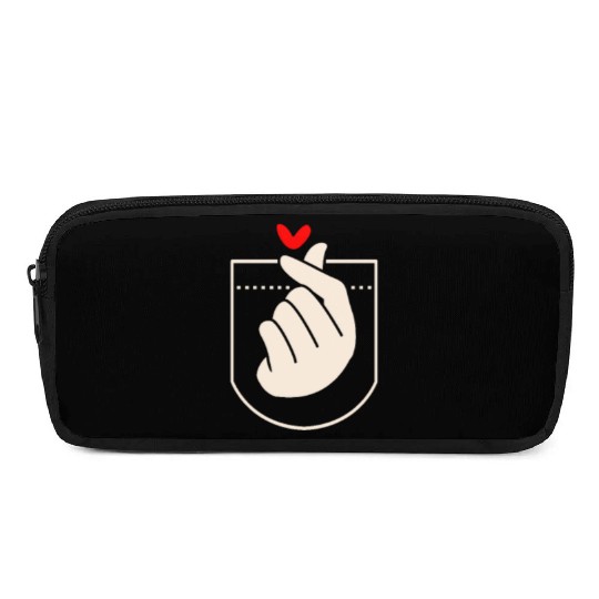 Kdrama Pocket Heart Finger Korean Drama Kpop Korea Pencil Cases
