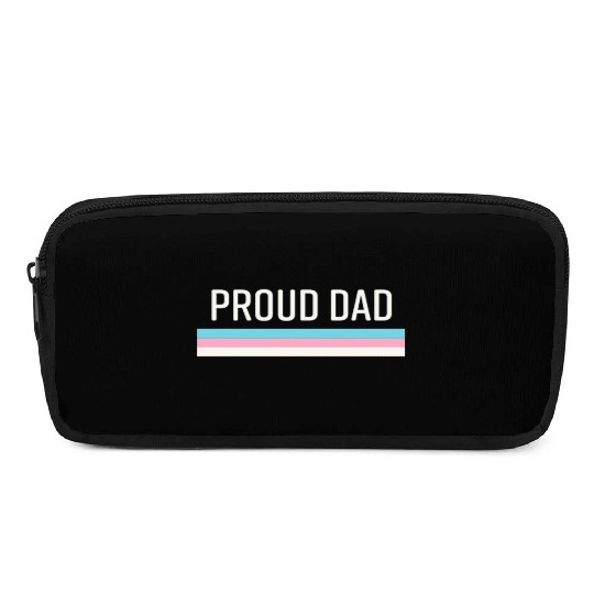 Lgbt Transgender Pride Proud Dad Pencil Cases