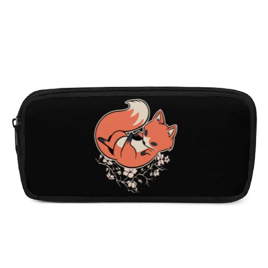 Sakura Fox Cherry Blossom Pencil Cases