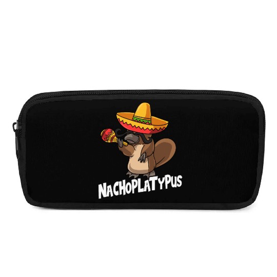Nachoplatypus Cinco De Mayo Platypus Gifts Fiesta Pencil Cases