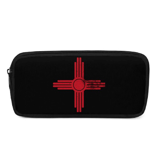 Zia Sun New Mexico Zia Mountains Pencil Cases