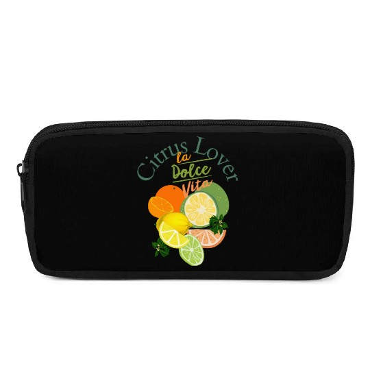 Citrus Lover la Dolce Vita Pencil Cases