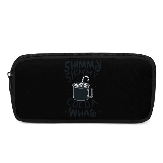 Shimmy Shimmy Hot Cocoa Black Pencil Cases
