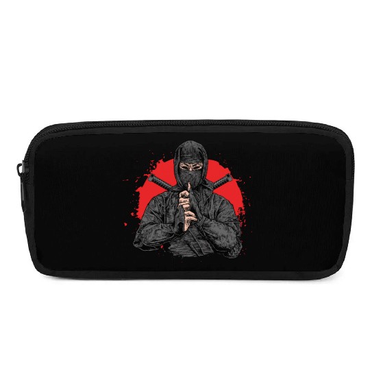 Ninja Samurai Kendo Katana Japan Yakuza Shinobi Pencil Cases