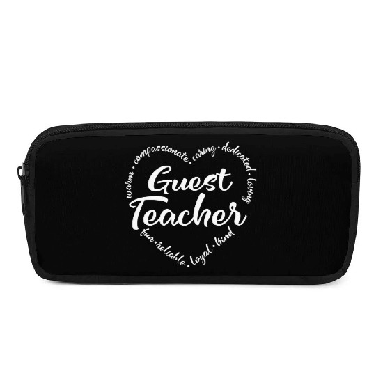 Guest teacher, Substitute teacher Pencil Cases