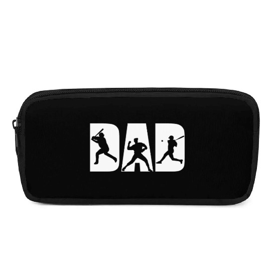 Baseball Dad and Son Matching Pencil Cases