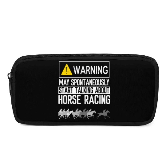 Horse Racing Drinking Derby Barrel Racing Pencil Cases