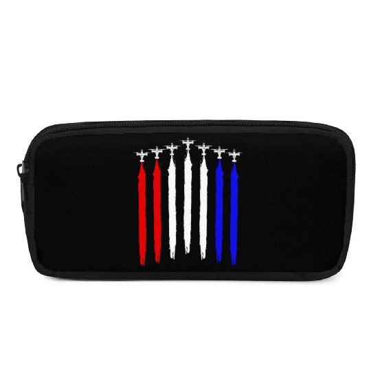 V-22 Osprey Helicopter Red White Blue Contrails Pencil Cases