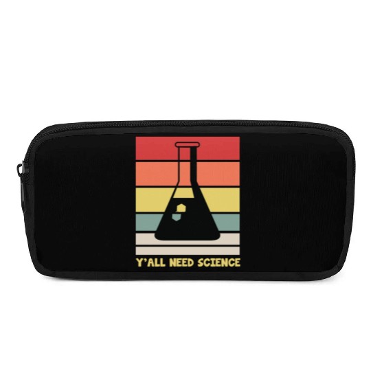 Y All Need Science Puns Cool Gifts For Geek Genius Pencil Cases