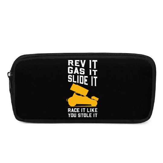 Sprint Car Racing Pencil Cases