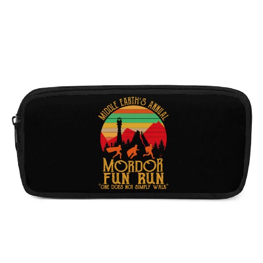 Mordor Fun Run One läuft nicht einfach Vintage Pencil Cases