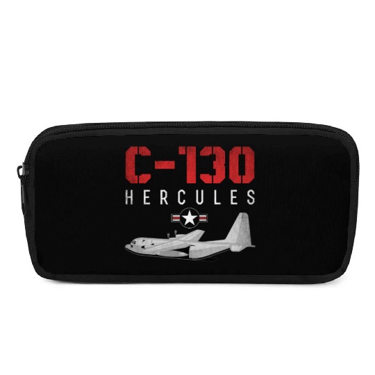 C 130 Hercules US Airborne Fighter Pilot Pencil Cases