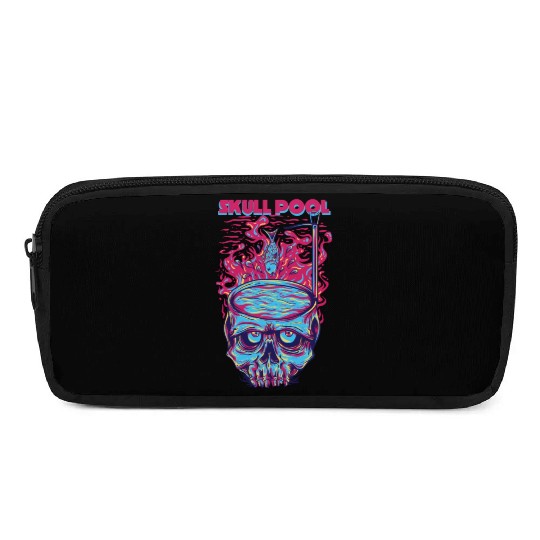 Skull pool Pencil Cases