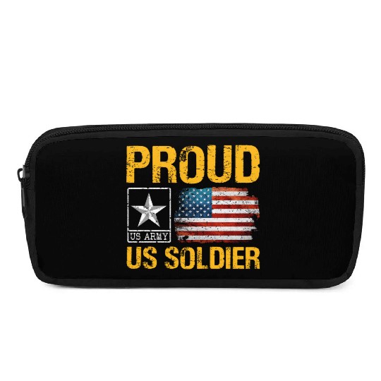 Proud Army Son Army Mom US Army Memorial Day Pencil Cases