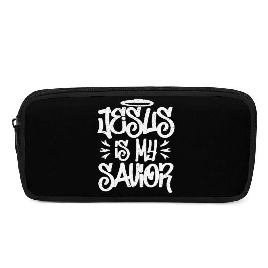Jesus Is My Savior Graffiti Street Art Drawing Pencil Cases