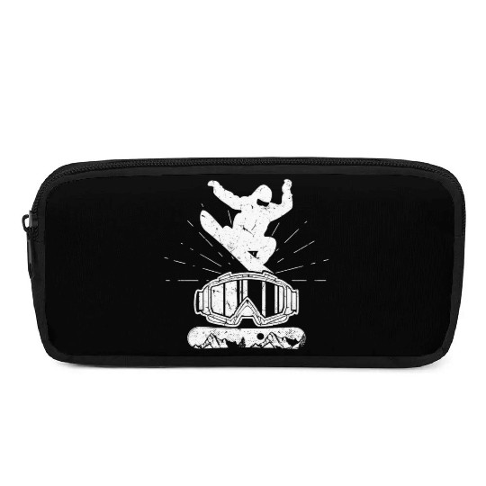 Winter sports Snowboarding Freestyle Snowboarders Pencil Cases