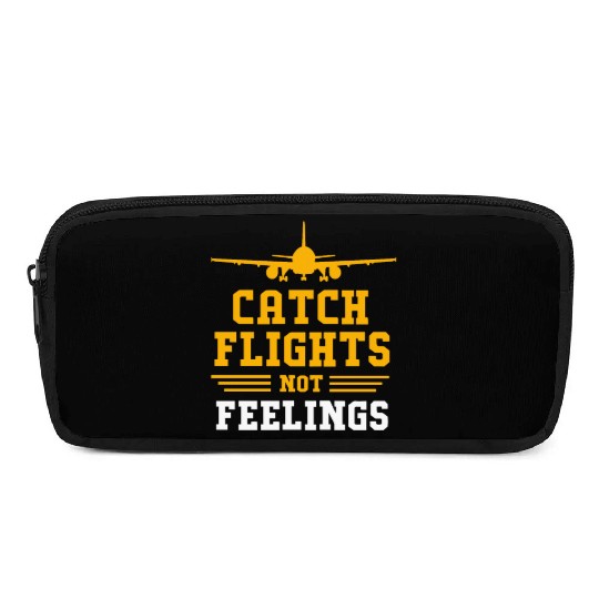 Air Traffic Controller Catch Flights Not Feelings Pencil Cases