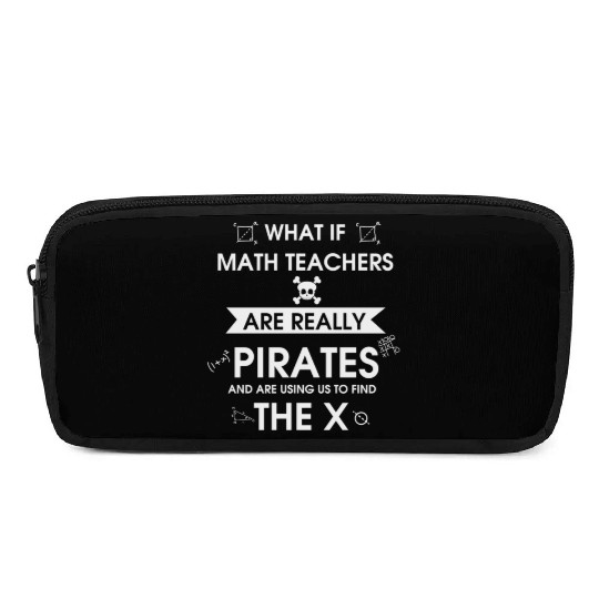 Math teacher Pencil Cases and gifts with math quote