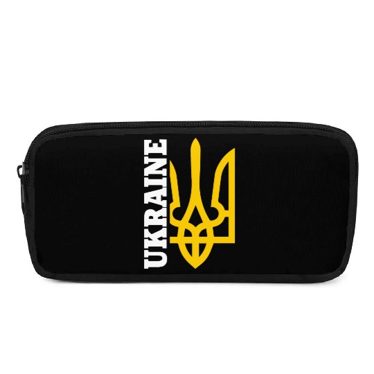 UA And Yellow Emblem of Ukraine Pencil Cases