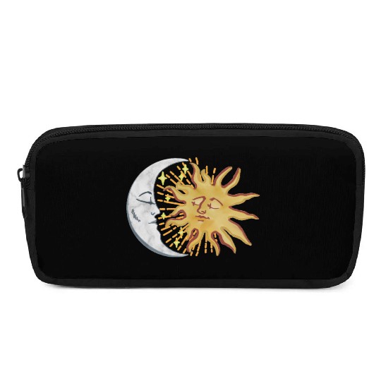 Sun and Moon Pencil Cases