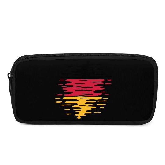 Germany flag waves Pencil Cases