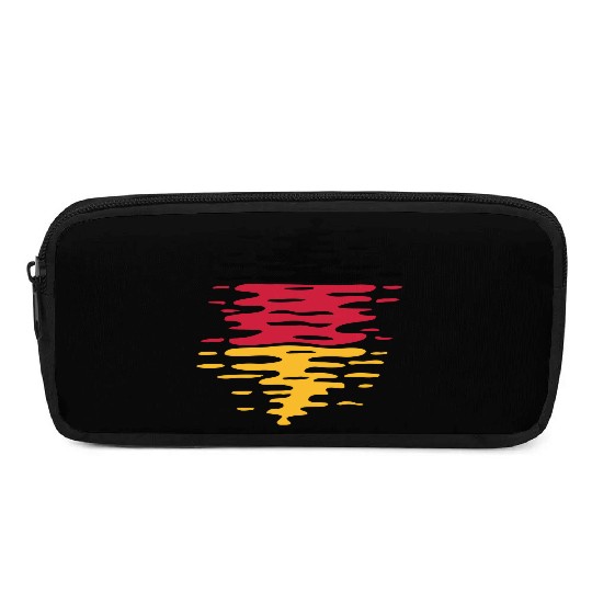 Germany flag waves Pencil Cases