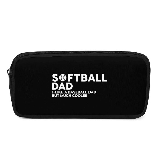 Softball Dad Pencil Cases