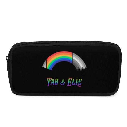 Heartstopper Rainbow LBGTQIA+ Tao and Elle Pencil Cases