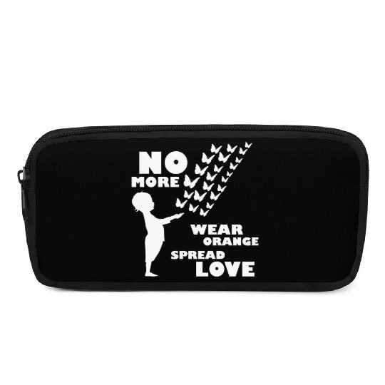wear orange spread love anti gun violence Pencil Cases