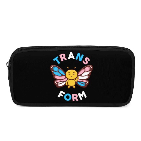 Transgender Monarch Butterfly Trans Form Kawaii Pencil Cases