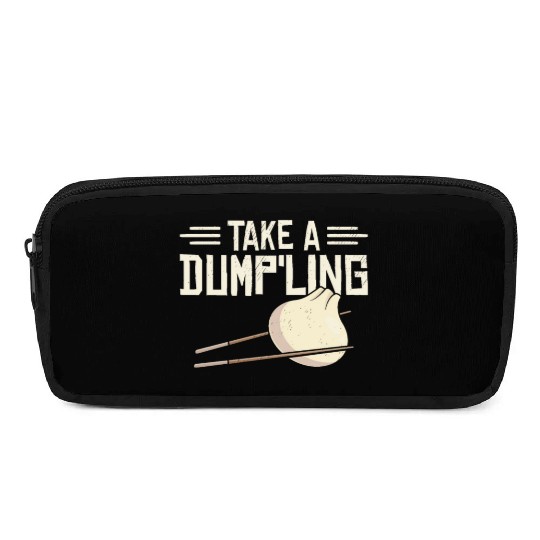 Dumpling Asian Food Chinese Food Fan Pencil Cases